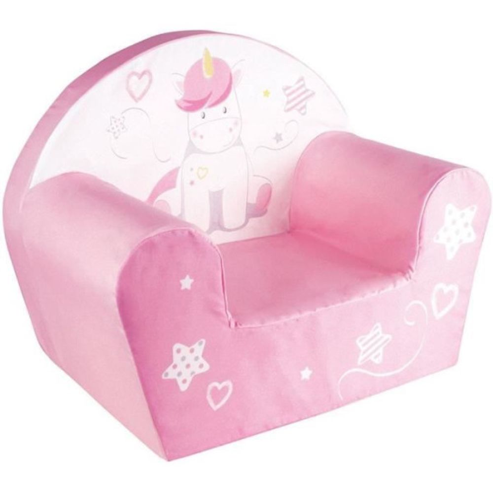 Fauteuil - chaise - bebe - enfant club licorne