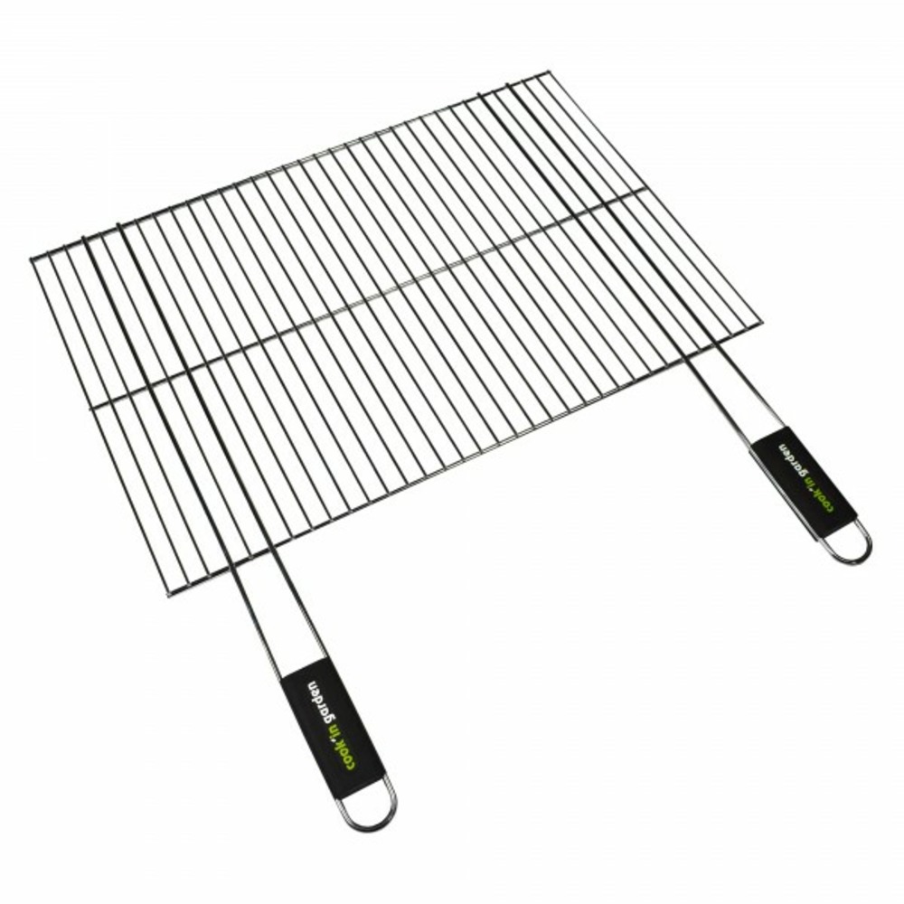 Grille de barbecue chromé 60 x 40 cm cook'in garden