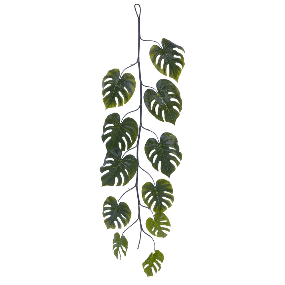 Guirlande d'art monstera xl 180cm