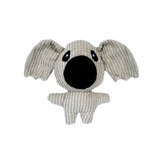 Jouets pour chiens en forme de crocodile, d'âne, de mouton, de renard, de lapin, d'éléphant, de cochon