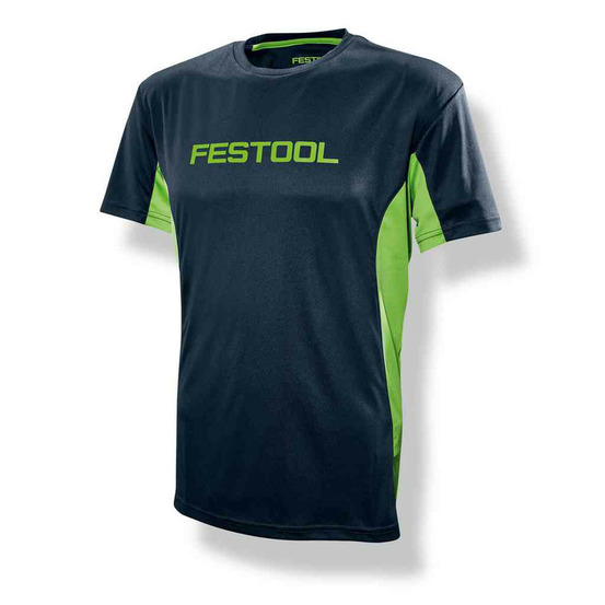 Tee shirt de sport pour homme bleu foncé vert xl festool 204005