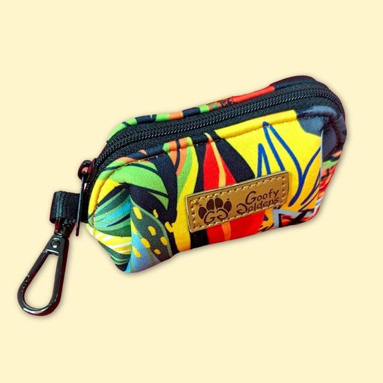 Pochette sacs à déjections tropical