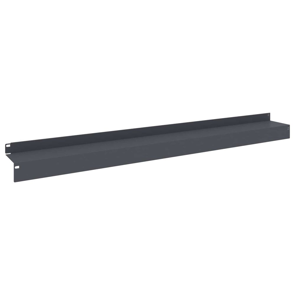 Bordure de pelouse 30 pc 100 x 10 x 8 cm acier anthracite