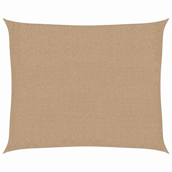 Voile d'ombrage 160 g/m² taupe 2,5x3 m pehd