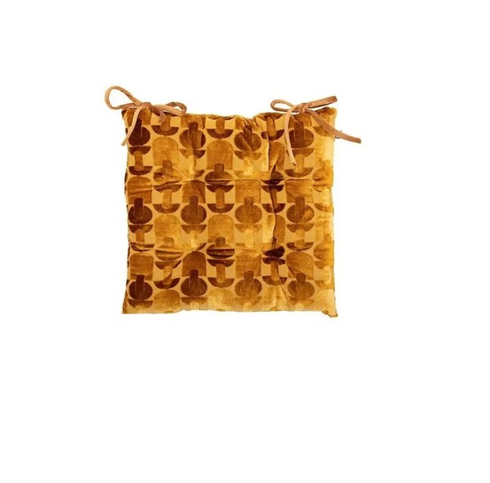 Assise de chaise jacquard luna