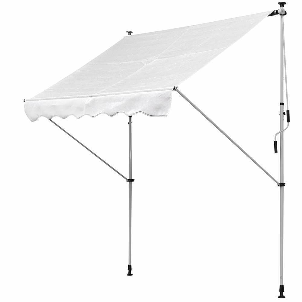 Store banne manuel rétractable - L200xl150xH170-280cm
