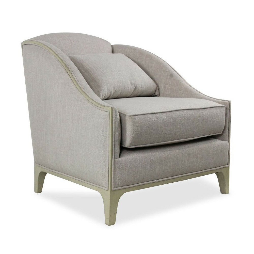 Fauteuil bois gris - interior's