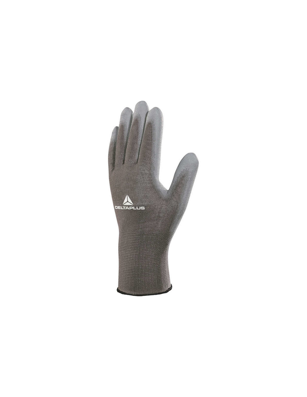 Gant tricot pes/pu gris 11