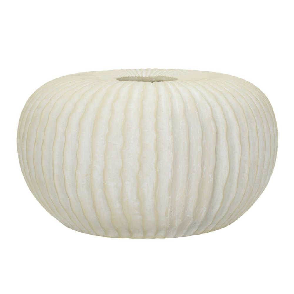 Vase design rainuré 