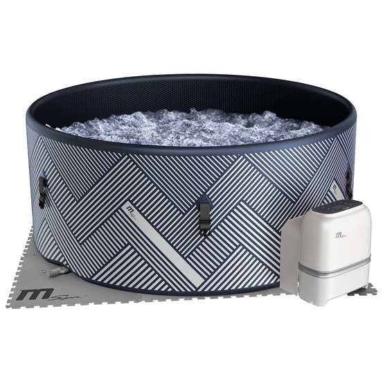 Spa gonflable connecté rond ø 173cm naval - 6 places