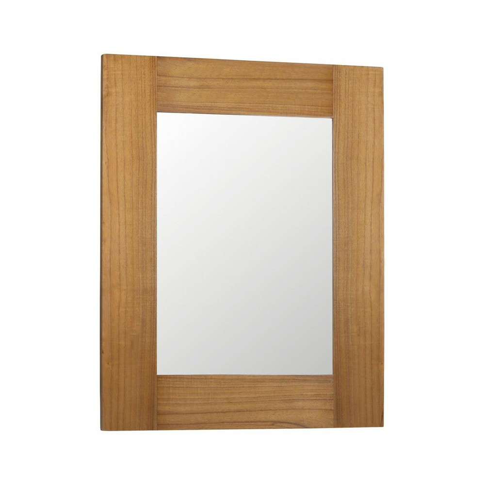 Miroir bois marron - xélina décoration d'autrefois