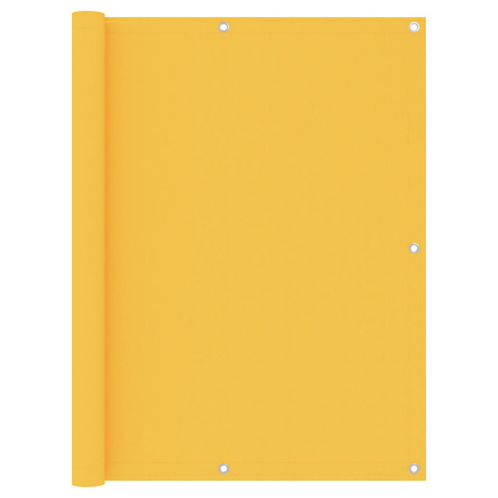 Écran de balcon jaune 120x300 cm tissu oxford