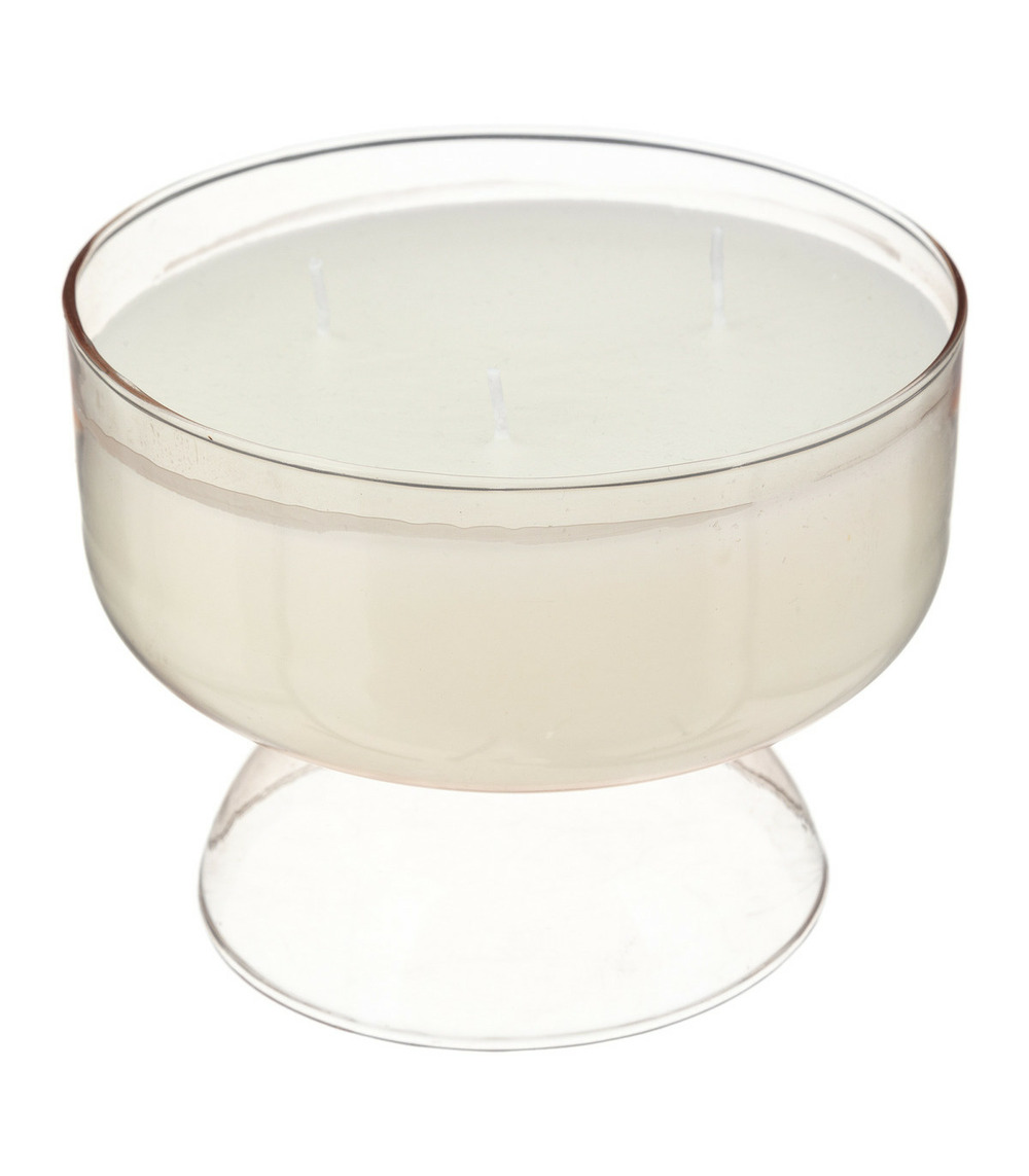 Bougie parfumée jasmin 450 g pot en verre