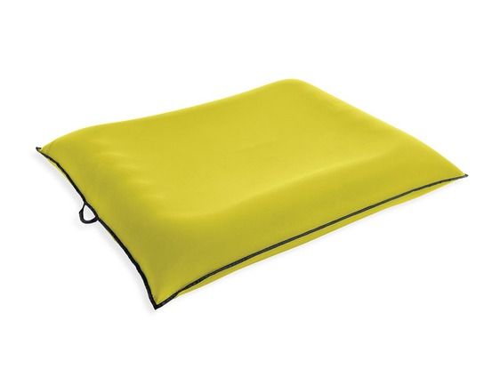 Matelas pouf géant vert