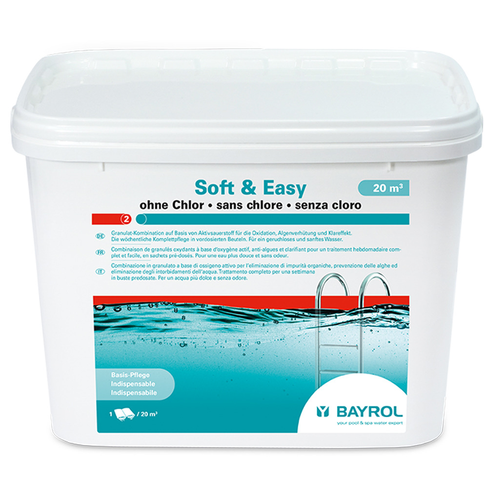 Traitement complet à l'oxygène actif 4.48kg - soft and easy 20