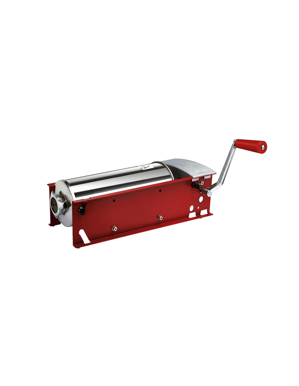 Poussoir a saucisse star 8 horizontal 7 l cylindre inox, double vitesse et livré avec 4 entonnoirs (ø 10, 20, 30, 40 mm) - autre