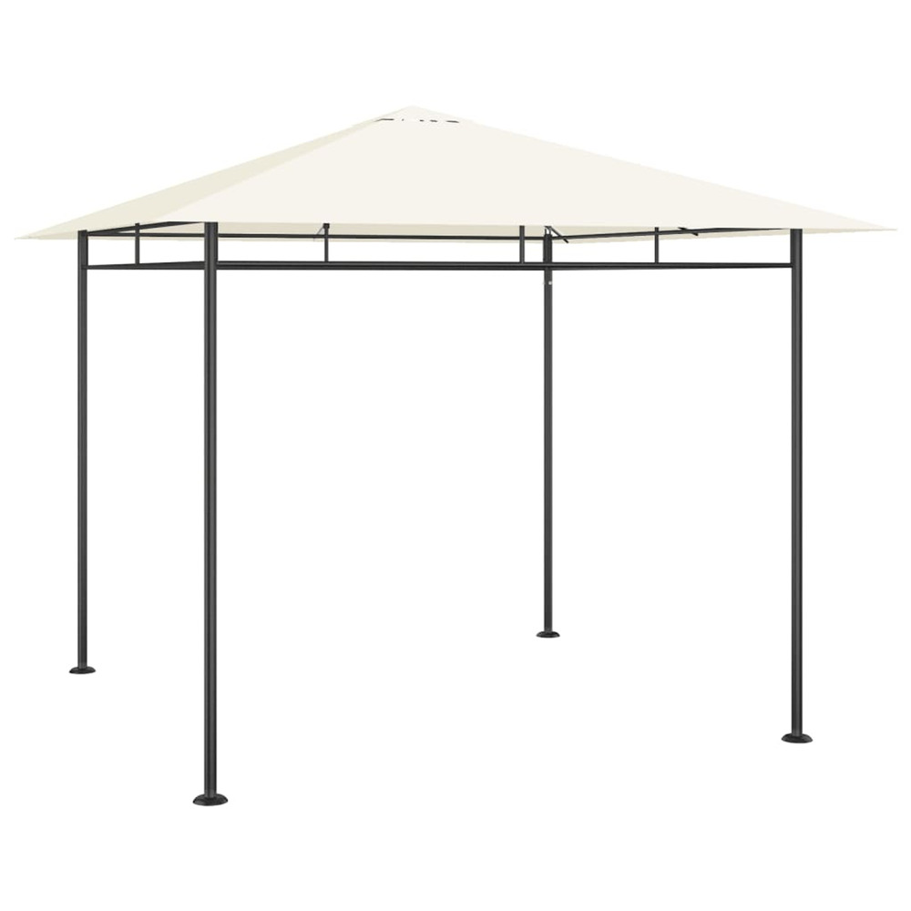 Belvédère 3x3x2,7 m crème 180 g/m²