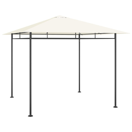 Belvédère 3x3x2,7 m crème 180 g/m²