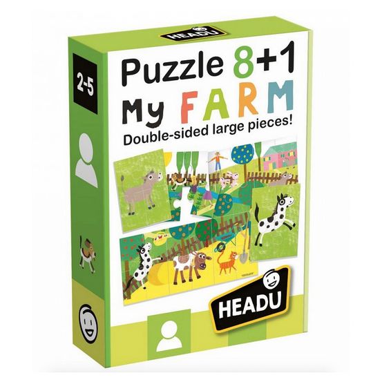 Puzzle recto verso 8+1 ma ferme