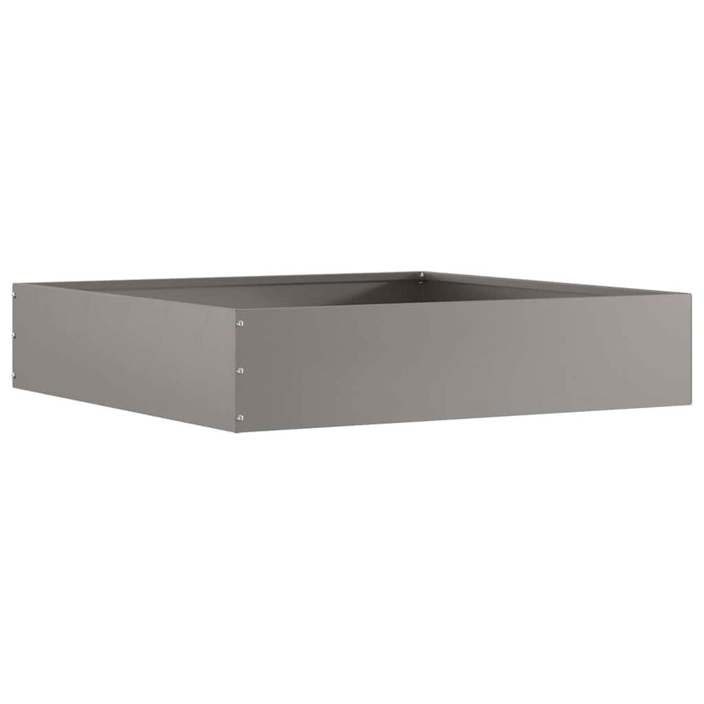 Bordure de pelouse 60 x 60 x 13 cm rouillé