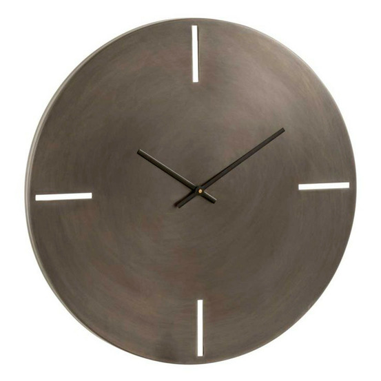 Horloge murale en métal design