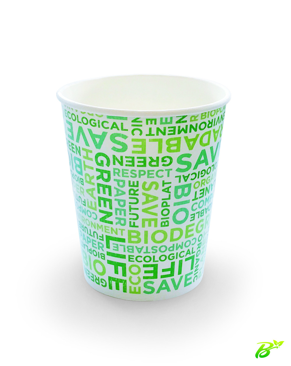 Gobelet en carton texte 250 à 350 ml - sdg - lot de 2000