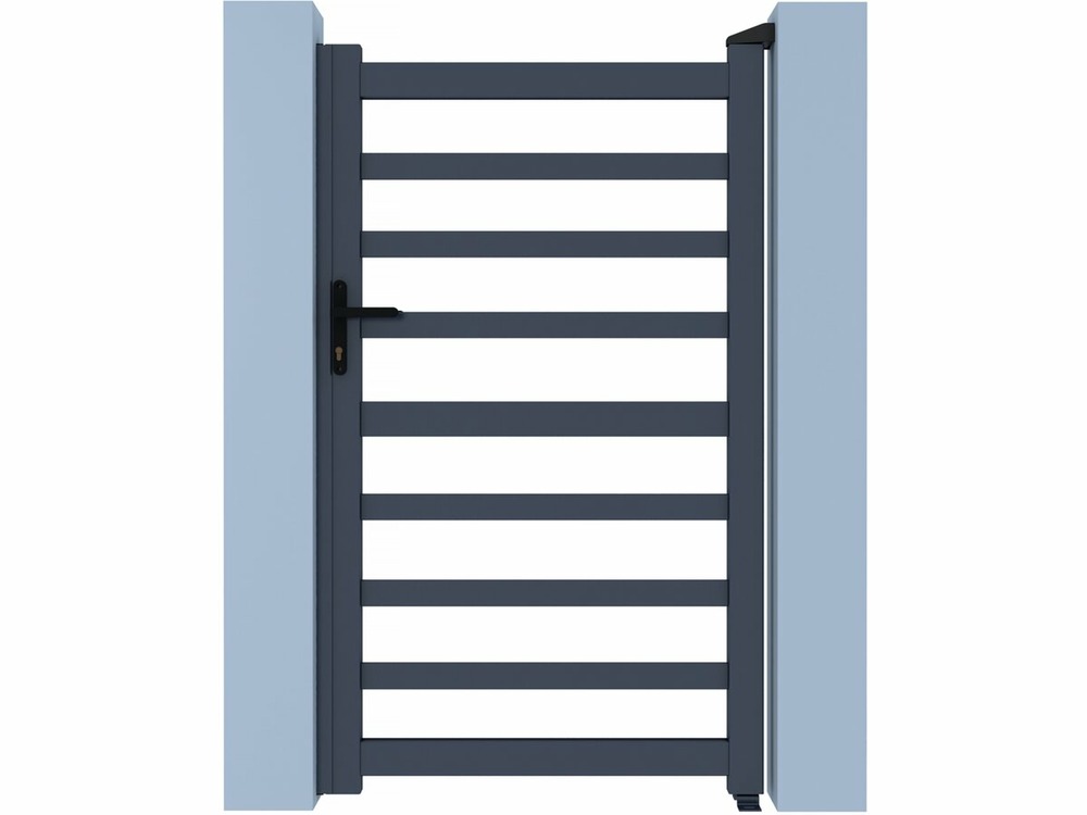 Portillon aluminium ajouré 