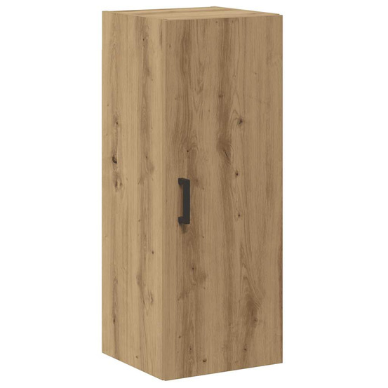 Armoire murale chêne artisanal 34,5x34x90 cm bois d'ingénierie