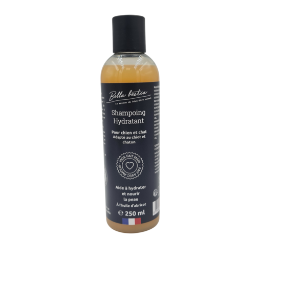 Shampoing Hydratant à l'huile d'abricot, 250ml