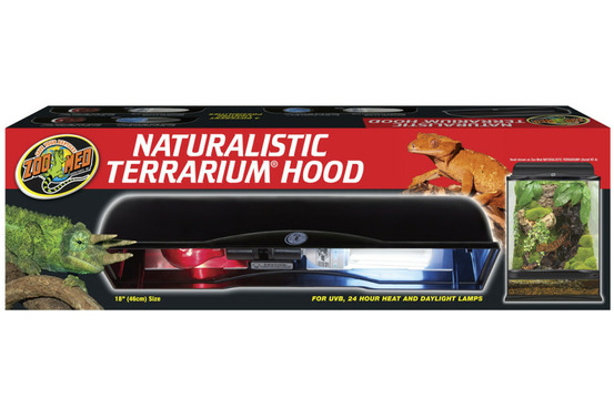 Naturalistic terrarium hood - 46 cm - eclairage pour