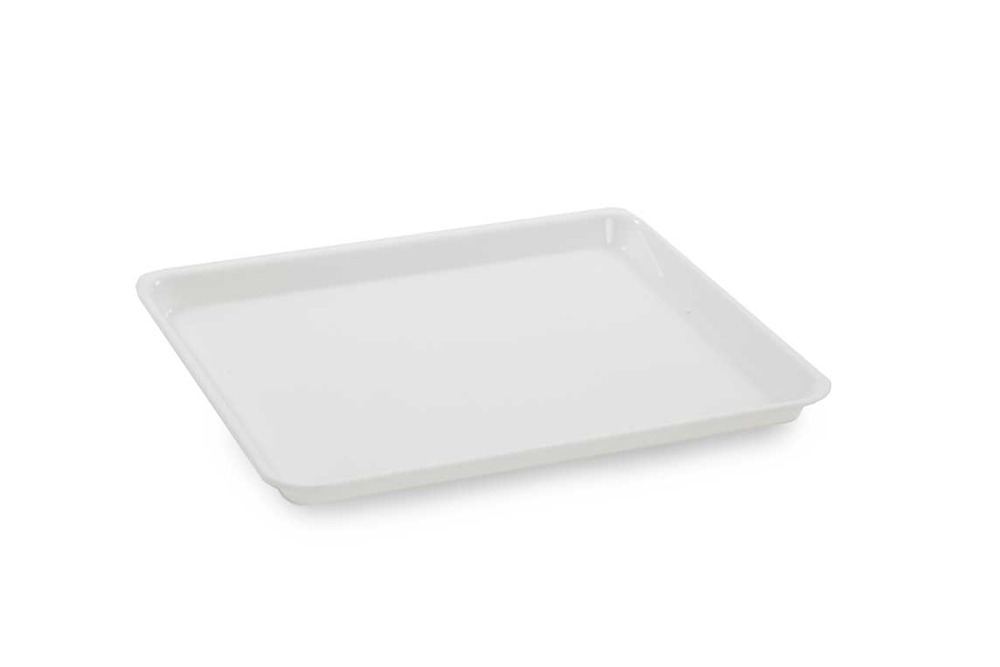Plateau en plexiglas gastronorme gn 1/2 325x265x17mm blanc - matériel chr pro