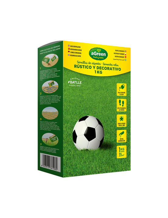 Gazon rustique et décoratif 1kg agreen