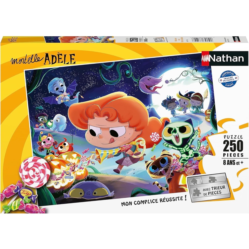 Puzzle halloween mortelle adèle 250 pcs