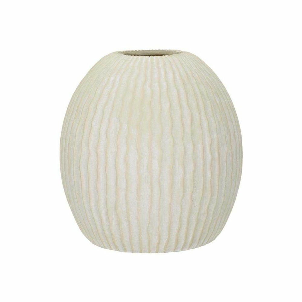 Vase en magnésie icicle 36.5 x 38 cm