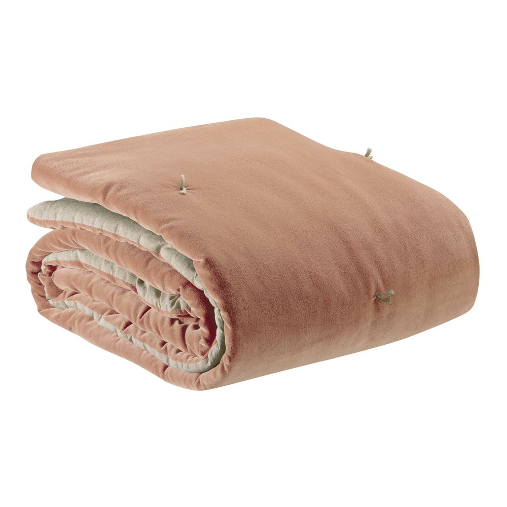 Plaid points noués elise epice 140 x 200 cm