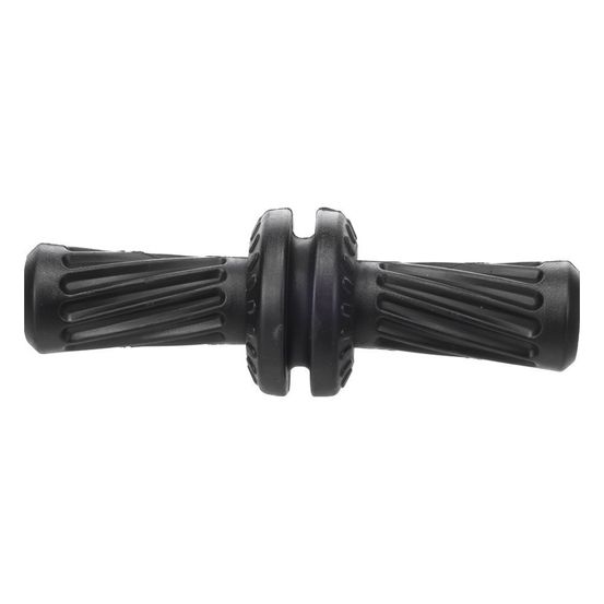 Jouet à mâcher gladiator rouleau pour chien, caoutchouc noir, 18 cm - flami
