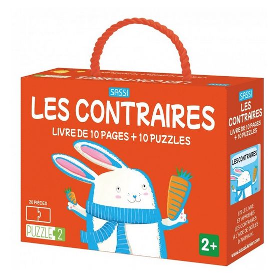 Les contraires livre et puzzles