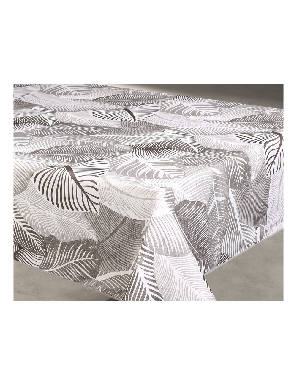 Nappe en polyester mano gris 140 x 240 cm sur cintre nappe en polyester mano gris 140 x 240 cm sur cintre - access deco