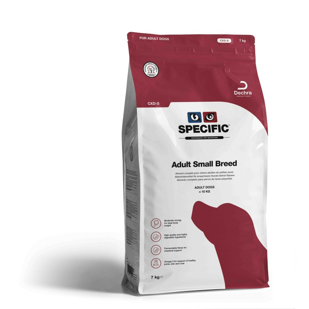 Croquettes chien cxd-s adult small breed - specific 7 kg