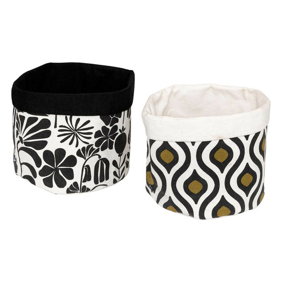 Lot de 2 paniers déco