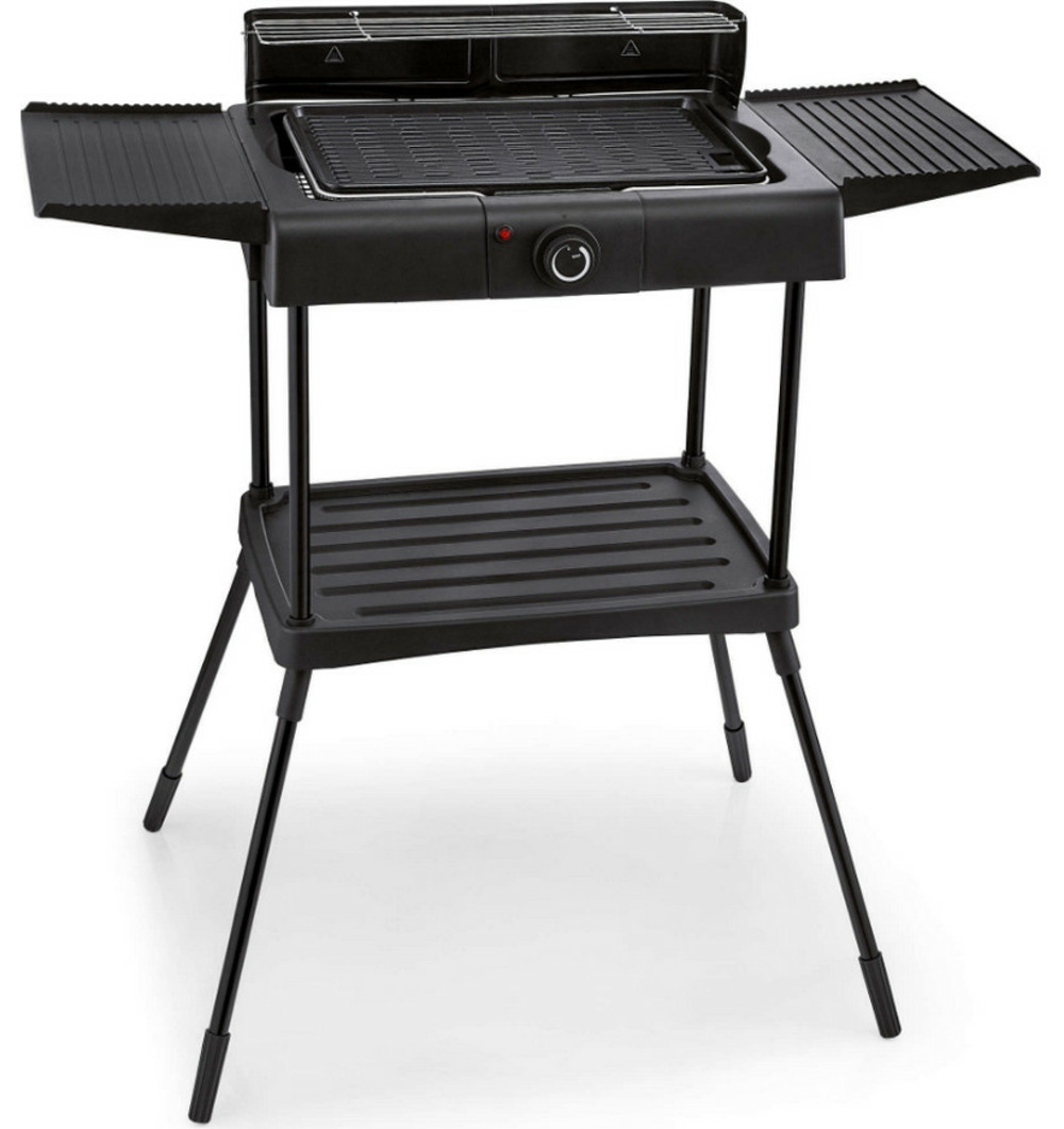 Barbecue électrique sur pieds 2000w noir - ksbbq1703