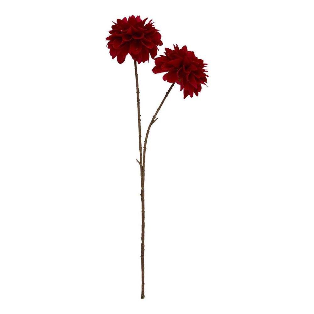 Branche décorative dahlia h. 65 cm
