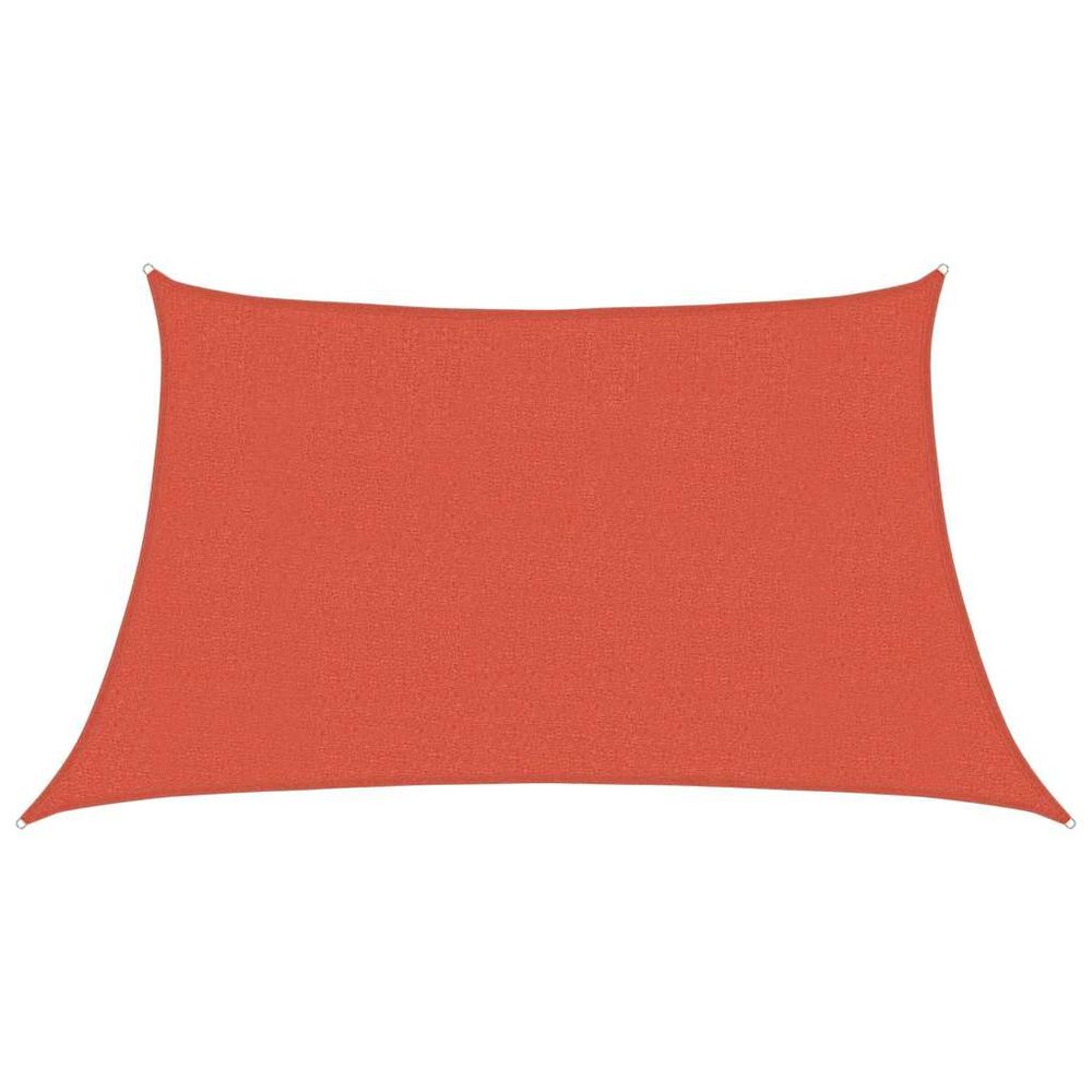 Voile d'ombrage 160 g/m² terre cuite 3/4x2 m pehd