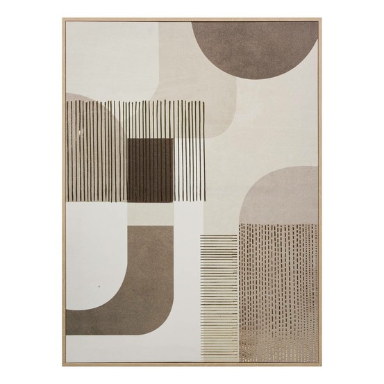 Toile imprimée xena 58x2,3x78cm marron