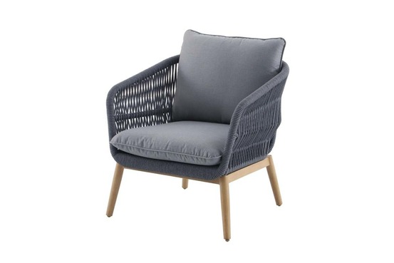 Fauteuil de jardin orissa gris