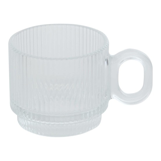 Tasse lorene transparent l8,6xp5,3xh6,1cm