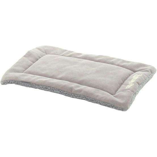 Coussin rectangle gris alisha, 40.5 x 25.5 x 2 cm, chien et chat