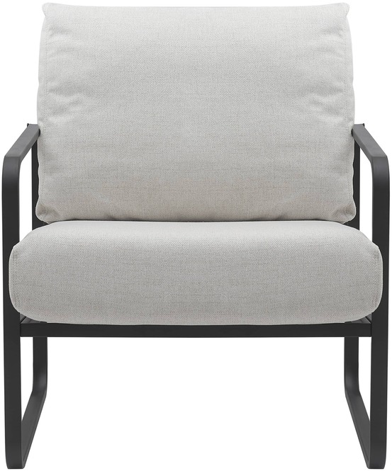 Chaise longue manea en tissu