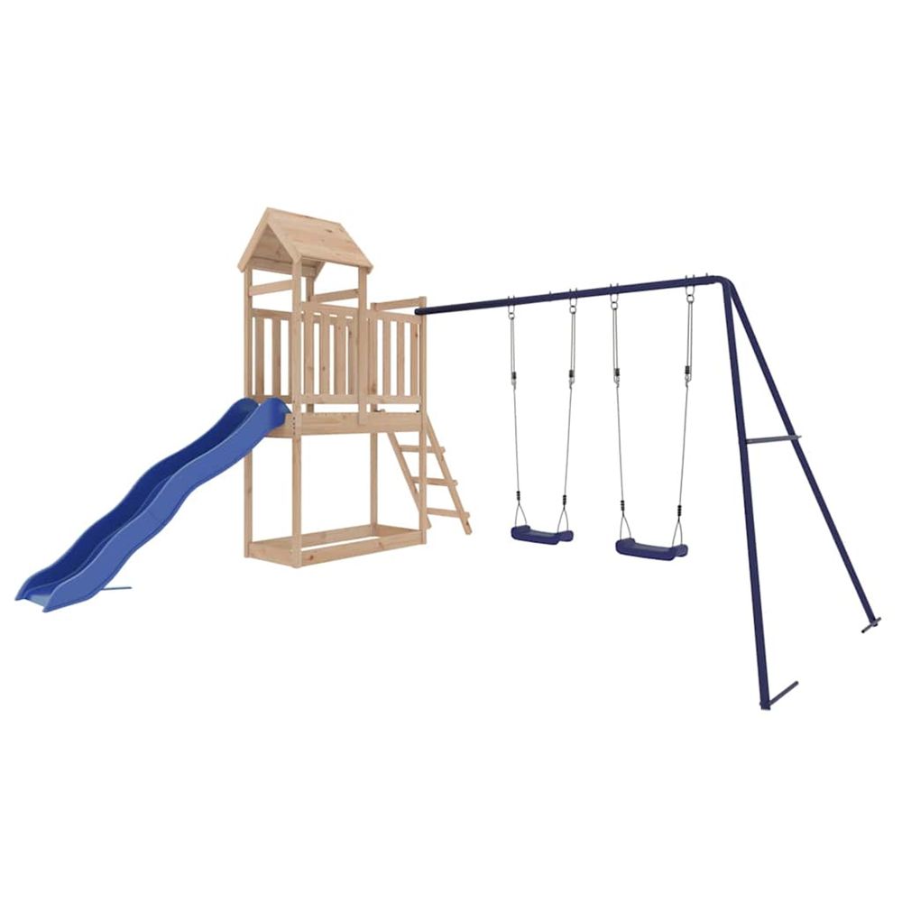 Aire de jeux d'extérieur bois de pin massif