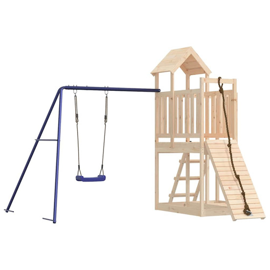 Aire de jeux d'extérieur bois de pin massif
